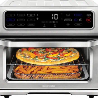 CHEFMAN Air Fryer Toaster Oven XL 20L, Healthy Cooking &amp; User Friendly, Countertop Convection Bake &amp; Broil,