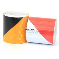 3M Twill Reflective Tape Decoration Stickers Car Warning Safety Reflection Tape Film Auto Reflector Sticker For Motorcycle Bike