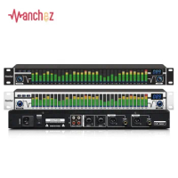 Manchez 31-band graphic equalizer audio digital equalizer audio professional sound system home perfect karaoke
