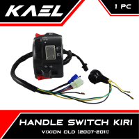 Handel Switch Kiri Vixion Lama Old 2007-2011 Dim Klakson Saklar Sein