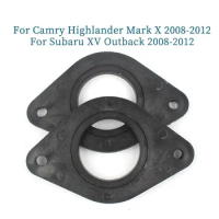 2PCS For Toyota Camry Highlander Reiz 2008-2012 Car Tweeter Refitting Audio Door Angle Gum Speaker Cover Boxes Mounts