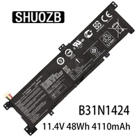 SHUOZB New B31N1424 Laptop Battery 14.1V 48Wh 4110MAH For Asus A400U A401L K401L B5010 500 200 K401LB5010 K401LB5500 K401LB5200