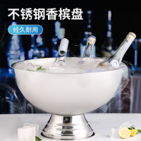 冰桶 大不銹鋼香檳盆冰桶酒吧冰粒冰鎮冰酒啤酒紅酒冰塊冰的桶賓治大號