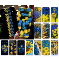 Ukraine Flower Art Phone Case For Google Pixel 8 7 Pro 7A 7 6A 6 Pro 5A 4A 3A Pixel 4 XL Pixel 5 6 4 3 3A XL