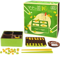【Fun心玩】EH00311 正版 小雞豆豆 進階版 日本 eyeUP 幼兒 筷子 學習 益智 顏色 感官 耐心 玩具