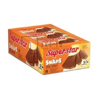 SUPERSTAR SNAP BOX isi 12 PCS WAFER STICK CHOCOLATE ECERAN 2000