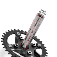 Mountain Bike Crank Not Easy To Fall For Mountain Bikes,City Bikes,Road Bikes