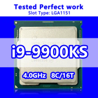 Core i9-9900KS Processor 8C/16T 16M Cache 4.00GHz CPU SRG1Q LGA1151 For Desktop motherboard chip B365 Z390 Q370 H370 B360 Z370