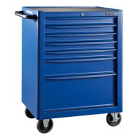 【Blue-Point】經典七抽工具車 藍色(KRB13007BLU)