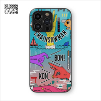 Glossy Casing HP Chainsaw Man Untuk IPhone/Oppo/Samsung/Vivo/Realme/Xiaomi/Poco Softcase Flippercase