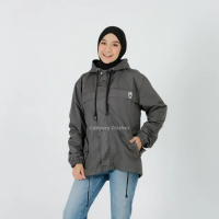 Jaket Parasut Wanita Waterproof Model Sinai Original FCF / Jaket Musim dingin Wanita / Jaket Wanita 