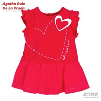 [歐洲進口] Agatha Ruiz de la Prada, 女童洋裝, 心心相印, 身高87公分, 現貨唯一