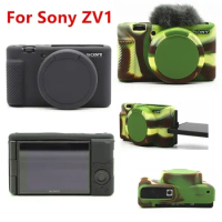 Silicone Case Cover Camera Bag for Sony ZV-E10 Silicone Case Cover Camera Bag for sony ZV-1