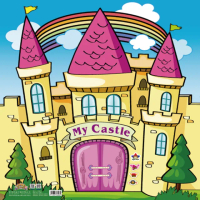 【Little star】魔法變形書 -我的城堡(點讀筆 城堡 玩具 教材 兒童 筆 錄音)
