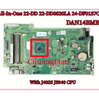 DAN14BMB6F0 For HP All-In-One 22-DD 22-DD0520LA 24-DF0157C Laptop Motherboard With J4025 J5040 CPU L90531-601 L90532-601 100% Ok