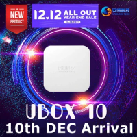 2023 Unblock Tech UBOX10 PRO Best Asia media player Dual WIFI Voice 4GB 64GB for Qatar 2022 upgrade from UBOX9 PRO