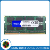 HRUIYL DDR2 DDR3 DDR3L DDR4 Notebook Memory 1GB 2GB 4GB 8GB 16GB Sodimm Memoria 1066 1333 1600 1866 2133 2400 2666 Laptop Ram