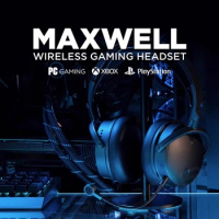 AUDEZE HIFI Maxwell Bluetooth Wireless Gaming Headset Headphones with Microphone for PC/PS5/Xbox Playstation Esports Gaming