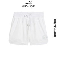 PUMA Jer-She กางเกงบาสเก็ตบอลขาสั้น ผู้หญิง สีขาว - 63080101
