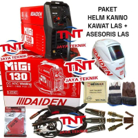 MESIN LAS CO2 DAIDEN MIGi 130 2T dan 4T / TRAFO LAS DAIDEN MIGI 130 - KANNO+KAWAT+ACC