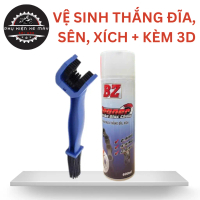 [MẪU MỚI KÈM 3D] Chai Xịt Rửa Sên BZ 600ml - Vệ sinh sên BZ mẫu mới dung tích lớn - 600ml
