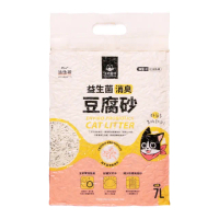【汪喵星球】益生菌消臭豆腐砂（原味條型）7L-6入組(豆腐砂 汪喵豆腐砂 貓砂 汪喵貓砂)