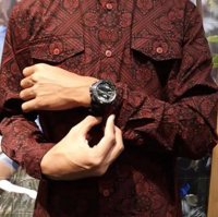 Baju Kemeja Panjang Batik EIGER H401 Peasley 1989 Red