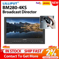 LILLIPUT BM280-4KS Broadcast Director Monitor 3840x2160 4x4K HDMI 3G-SDI In&amp;Out with Color Space HDR3D-LUT
