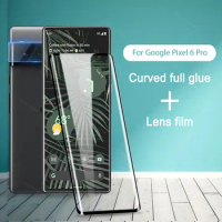 2to1 Back Camera Lens Protective Glass For Google Pixel 6 Pro Pixel6 6Pro Pixel6Pro Screen Protectors Tempered Glass Film Cover