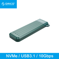 ORICO 2入組-USB3.1 Gen2 M.2 NVMe SSD硬碟外接盒10Gb(MM2C3-G2-GR-BP)