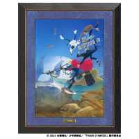 ■預購■『TOHO』通販限定｜TV 動畫 TRIGUN STAMPEDE 槍神『キービジュアル -B-』A3複製框畫。