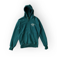 Surfakiller Jaket Hoodie Katun Flecee Hijau Tosca