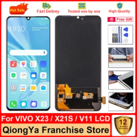 100% Original 6.41" AMOLED x23 Display For VIVO X23 / X21s / V11 / IQOO Pro / V11 Pro LCD with Touch Screen Digitizer Assembly