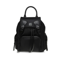 【steve madden】BWILDS 時尚有型 超大容量軍旅後背包(黑色)