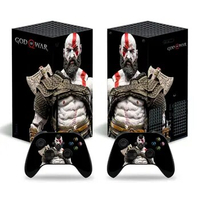 God Of War For Xbox Series X Skin Sticker For Xbox Series X Pvc Skins For Xbox Series X Vinyl Sticker Protective Skins 2
