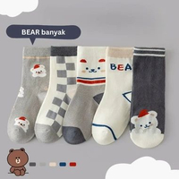 K2313 Kaos kaki anak laki laki dan perempuan unisex umur 3-8 tahun model kasual panjang sebetis Kids