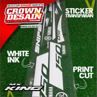 Striping UV MX KING Stiker Striping Transparan MX King Racing Semifull Lis Maxdecal - SMXK-UV