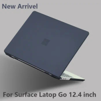 2022 new clear Case for Microsoft Surface laptop Go 2 12.4 inch Hard Matte Crystal Transparent cover accessories