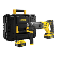 สว่านโรตารี่ไร้สาย 20V Brushless STANLEY รุ่น SBH900M2K-B1 (รวมแบต 4 Ah x 2)