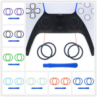 eXtremeRate Replacement Accessories for ps5 Controller, Accent Rings for ps5 Controller - Controller NOT Included