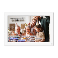 กรอบรูปอัจฉริยะพร้อมวิดีโอคอลส่งภาพผ่านแอปได้ขนาด 10.1 นิ้ว IPS สีขาว