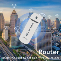 Wireless LTE WiFi Router 4G SIM Card 150Mbps USB Modem WiFi Dongle Hotspot