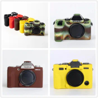 Soft Silicone Rubber Camera Bag Case For Fuji Fujifilm X-T4 XT4 X-S10 XS10 X-T200 X-T100 XT100 X-T10 X-T30 X-A5 X-A7