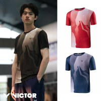 VICTOR 勝利體育 台灣太魯閣 T-Shirt 中性(T-2217 B/C/D 深藍/黑/紅)