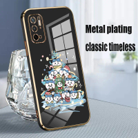 Kawa Christmas tree phone case for Xiaomi Poco M3 Pro 4G[5G],Christmas tree pattern,cute,TPU materia