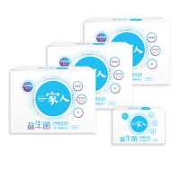 【YM BIOMED 陽明生醫】一家人益生菌3盒組加贈10包(30包/盒 獨家專利益生菌 調整體質 代謝順暢)