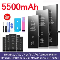 Zero-cycle High Quality Rechargeable Batterie For iPhone 11 12 13 Pro 6S 6 7 8 Plus X XS Max battery for iphone Lithium Battery