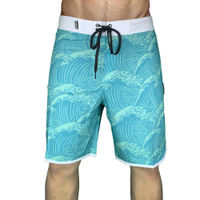 Hurley Foreign Trade Original Order Quick-Drying Stretch Solid Color Beach Pants Men's Summer Water Seaside Vacation Five Points Boardshort