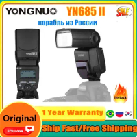 YONGNUO YN685 N YN685 II C 2.4G System TTL HSS Wireless Flash Speedlite For Nikon / Canon D750 D810 DSLR Camera Flash Speedlite