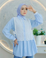 BEFA - Blouse Heritage Lace Wanita Atasan